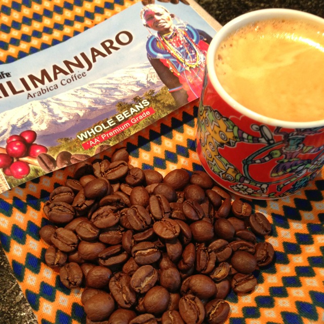 Kilimanjaro coffee beans