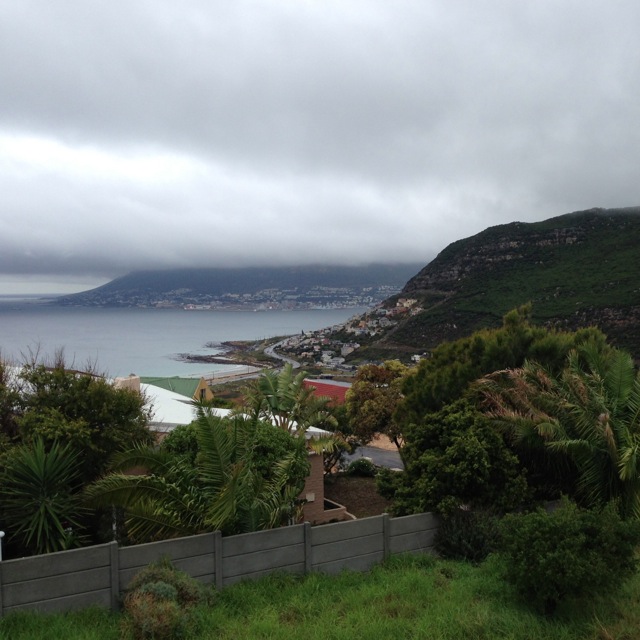 stormy day view