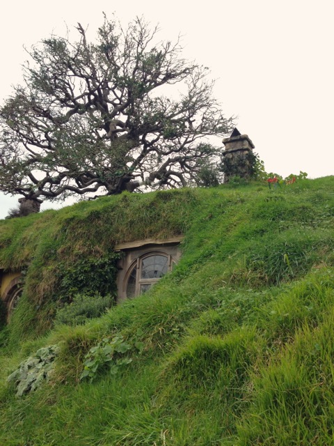 bag end and reconstructed oak tree