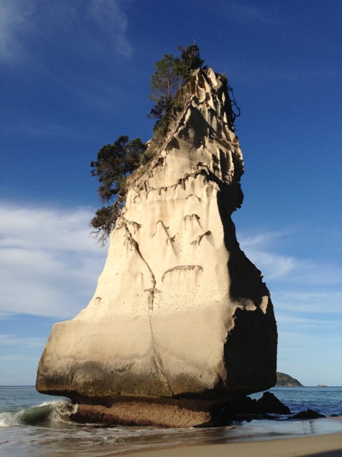 cathedral cove rock