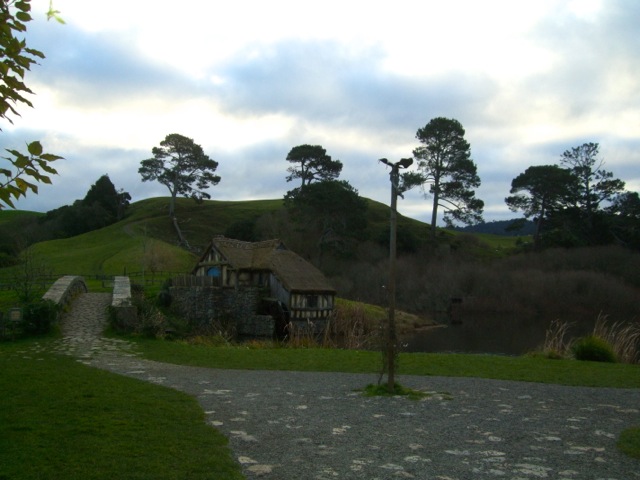 the bridge and mill from the green dragon inn