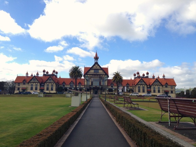 rotorua museum and the old bath house