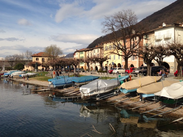 chasing the sun in bissone lago di lugano