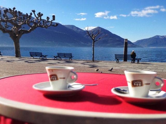 lake sunshine coffee and gratitude on a sacred day ascona