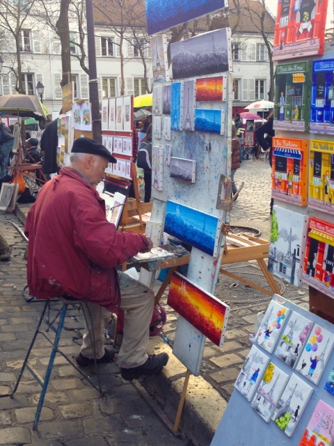 montmartre artist