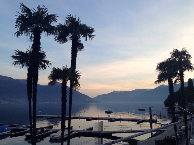 evening stillness lago maggiore