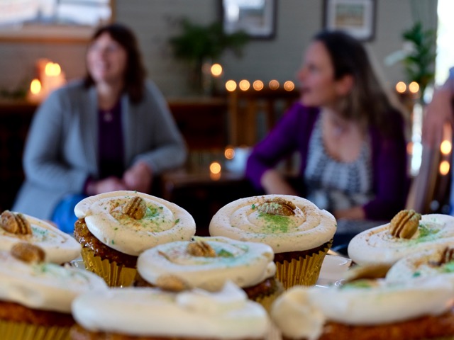 carrot cupcakes full of soul