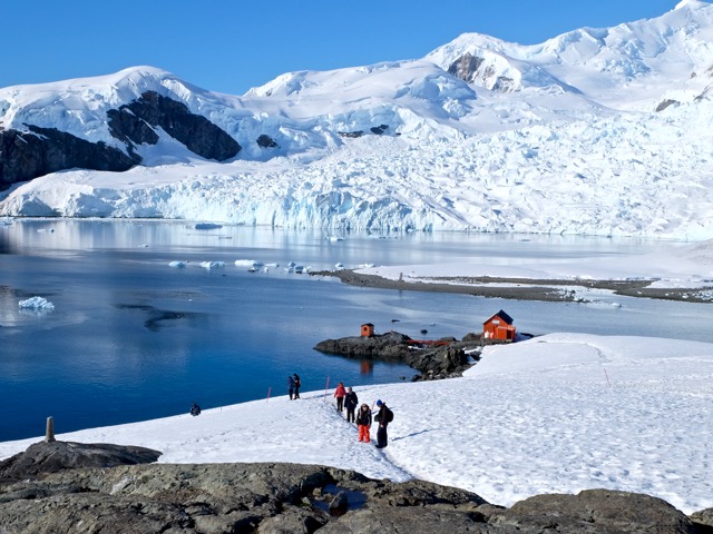 Paradise Harbour and the Argentine Brown Base