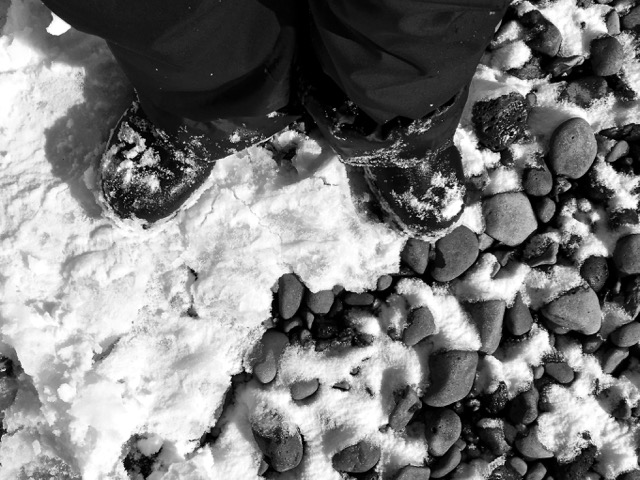 my happy feet touch Antarctica for the first time