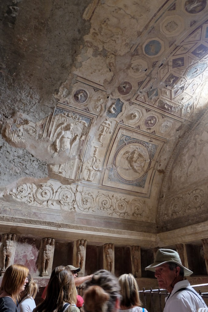 Pompeii ceiling art